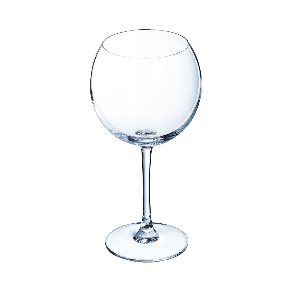 6 Verres à pied ballon 58 cl en cristallin