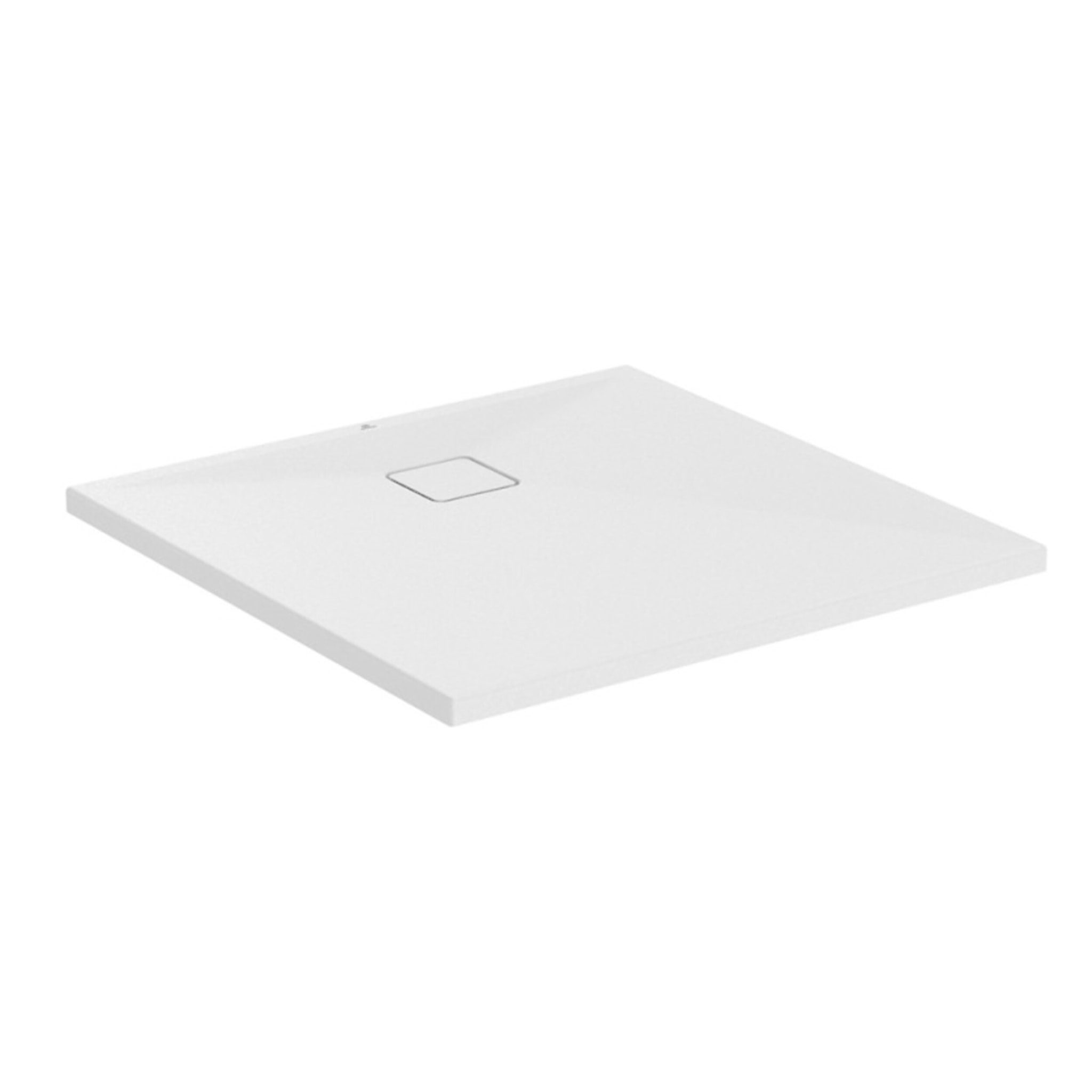 Receveur de douche antidérapant Ultra Flat Evo recoupable avec bonde longueur 80 x 80