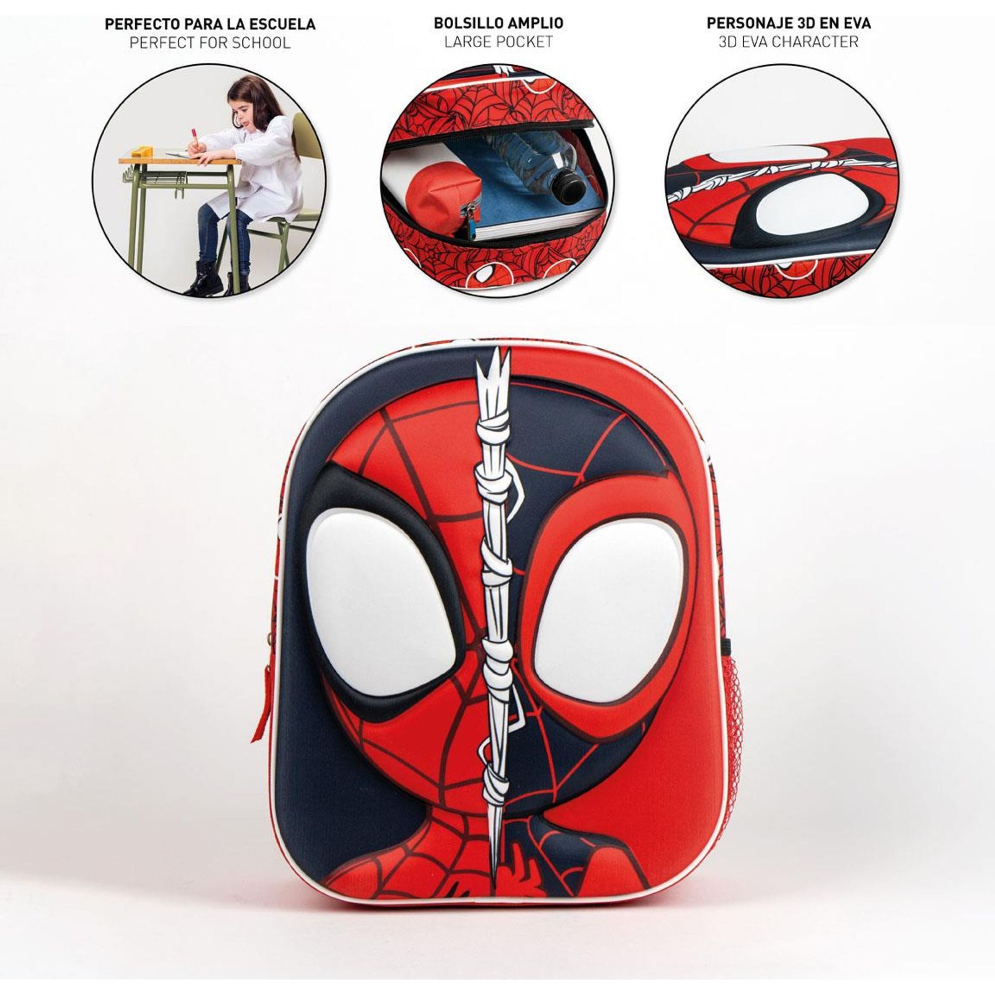 Mochila Infantil 3D Spidey
