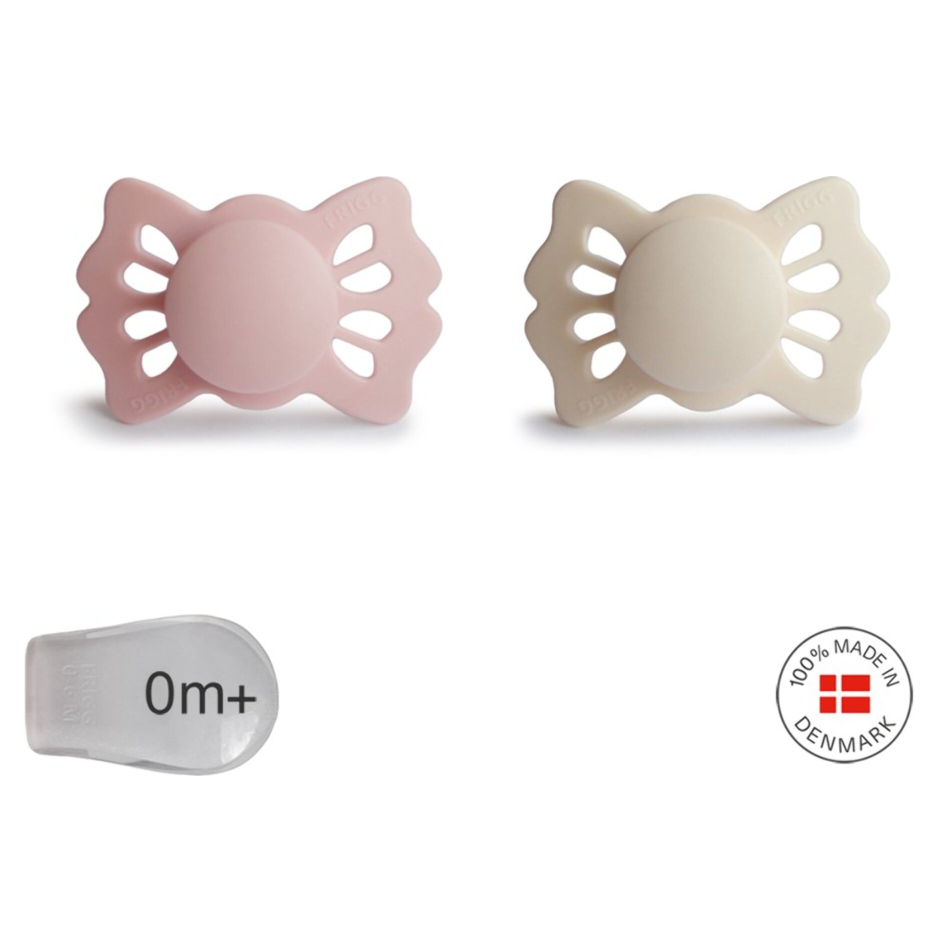 Frigg Pack 2 Chupetes Sim. Silicona Lucky