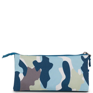 Estuche Escolar Skpat Camo Azul