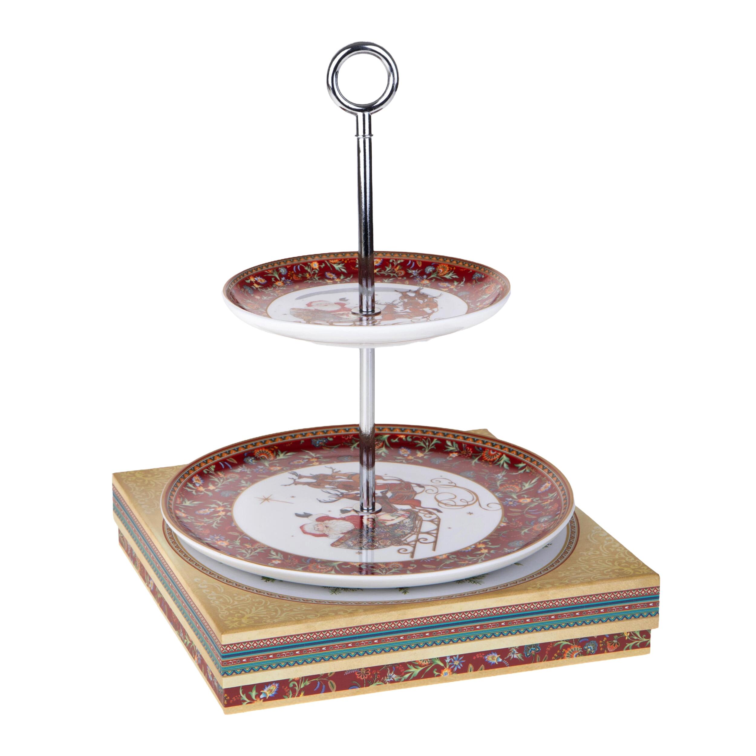 Alzata - Pezzi 1 - 23,3xH48x23,3cm - Bianchi Dino SpA