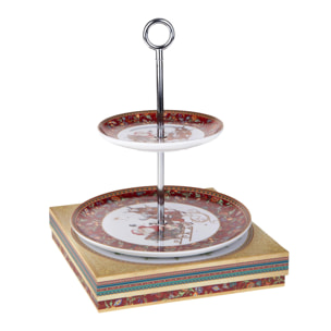 Alzata - Pezzi 1 - 23,3xH48x23,3cm - Bianchi Dino SpA