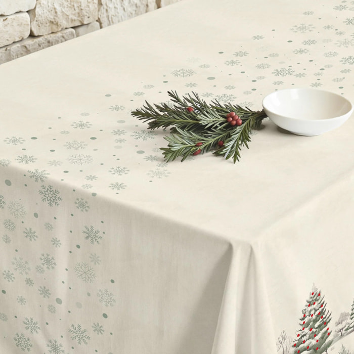 Nappe anti-taches Christmas deer cenefa 1225