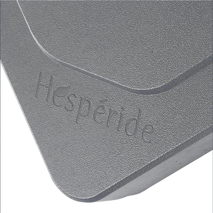 Dalle pour parasol "Stacio" ardoise 15kg en béton