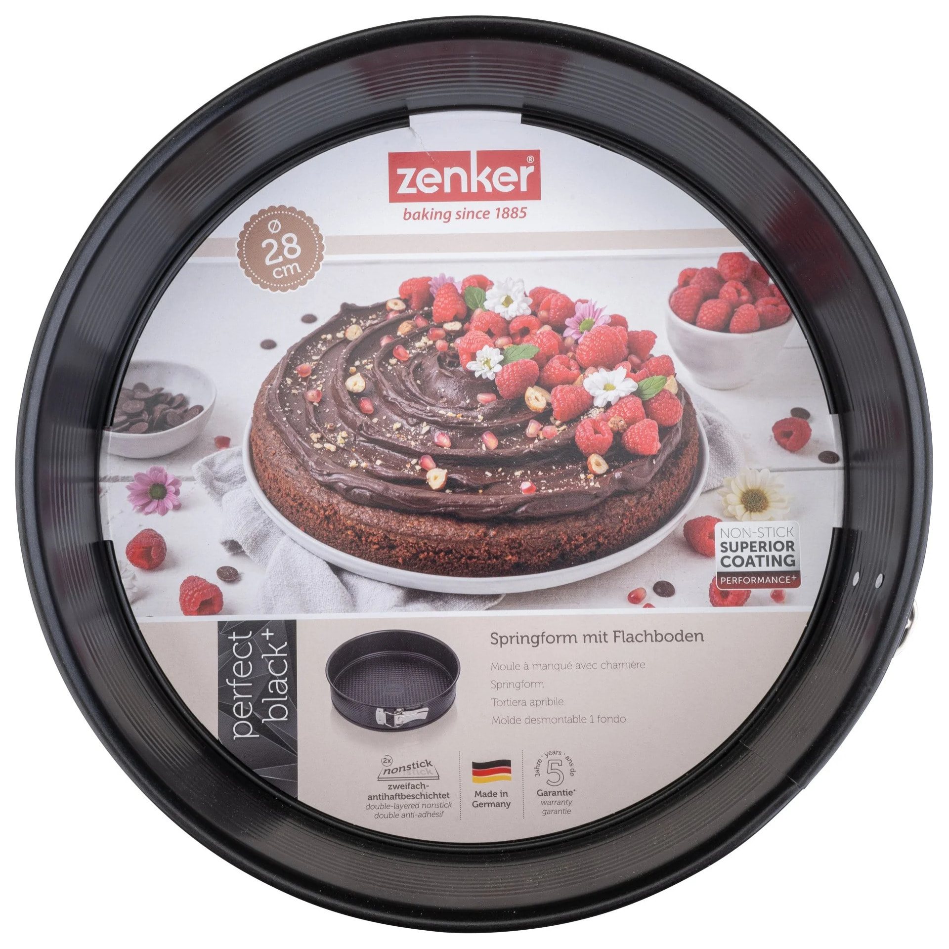 Moule à manqué à charnière 28 cm Zenker PerfectBack+