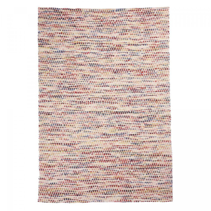 Tapis kilim fait à la main en laine motif ethnique JISO