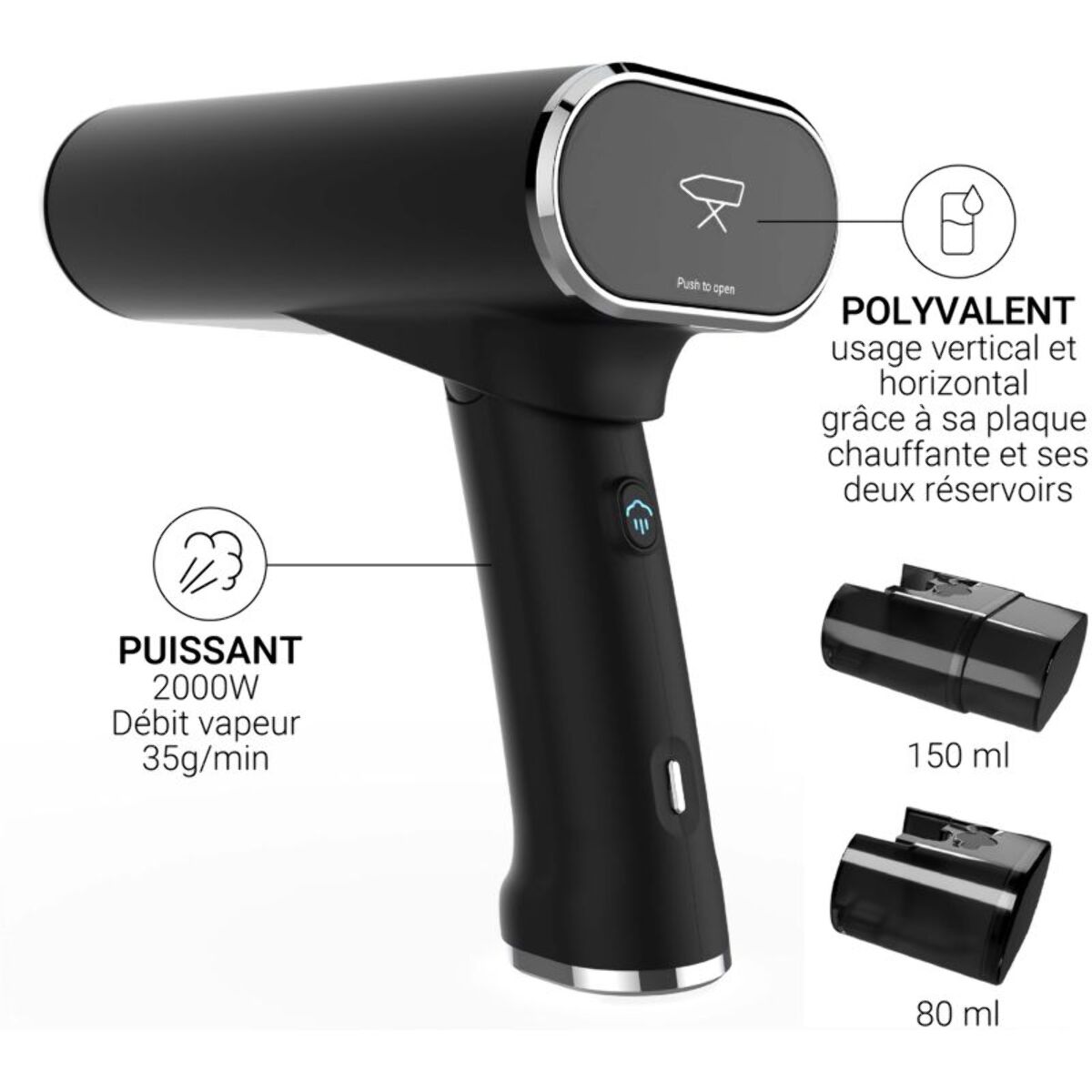 Défroisseur vapeur STEAMONE EUFD80BV2 James V2