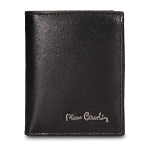 Portafoglio uomo in vera pelle - Modello Erevan Nova - Casual - 8.0 x 10.0 x 1.0 cm