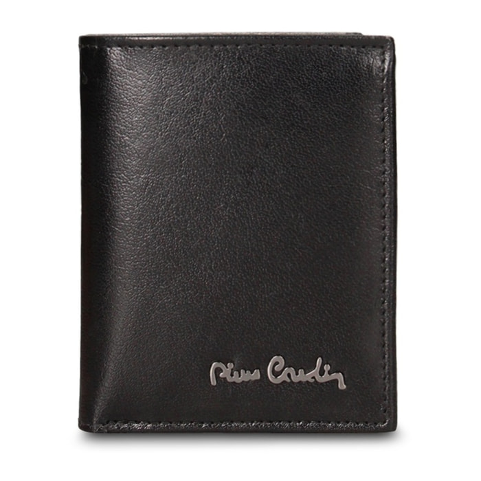 Portafoglio uomo in vera pelle - Modello Erevan Nova - Casual - 8.0 x 10.0 x 1.0 cm