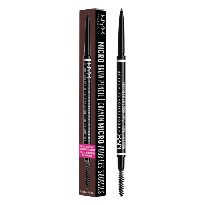 NYX Professional Makeup Micro Brow Pencil Crayon sourcils Brunette