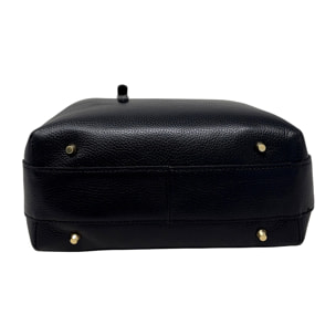 Borsa a Mano Elegante da Donna in Pelle Martellata con Tracolla