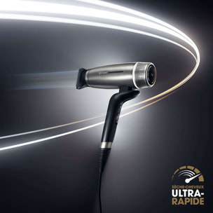 Sèche-cheveux ultra-rapide ghd speed noir métallique
