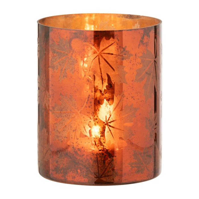 J-Line photophore - verre - brun - large