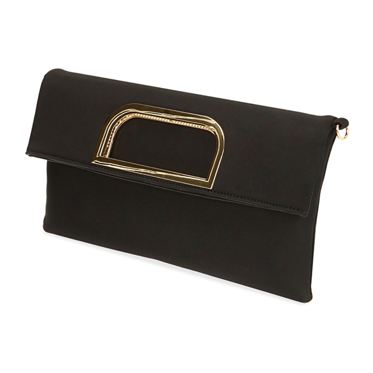 Pochette estensibile nera in lycra