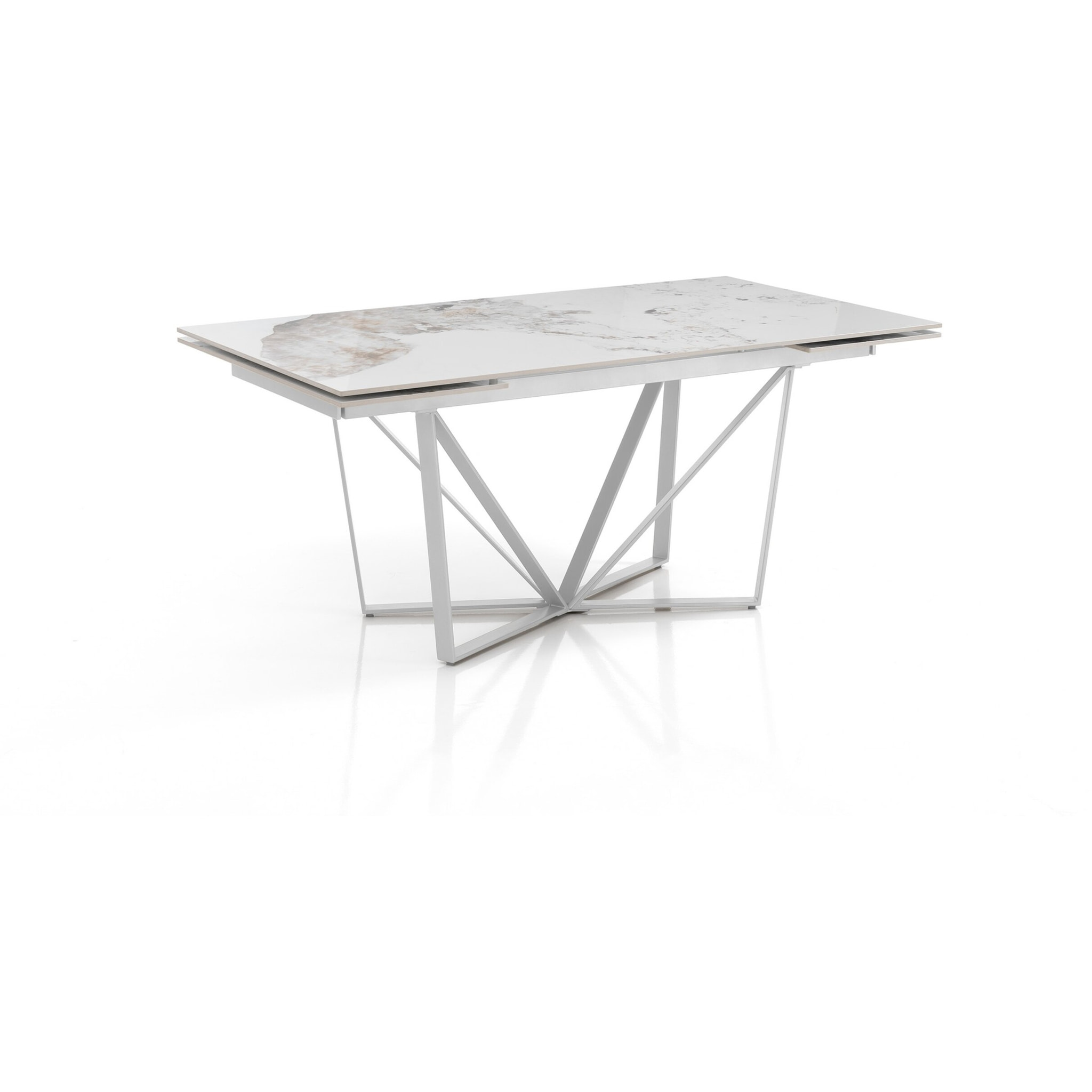 TOMASUCCI Tavolo allungabile SPINNE ONICE MARBLE
