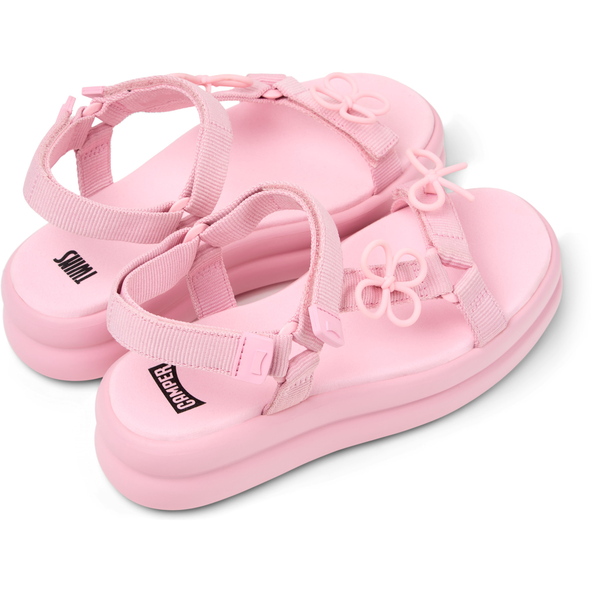 Sandalias - CAMPER Pelotas Flota Up Twins - Rosa - Textil técnico