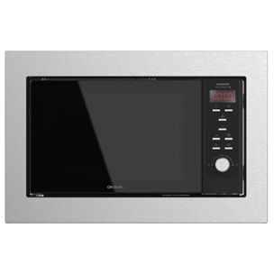 Cecotec Micro-ondes intégré Digital GrandHeat 2350, Noir. 900 W, 23 litres, gril