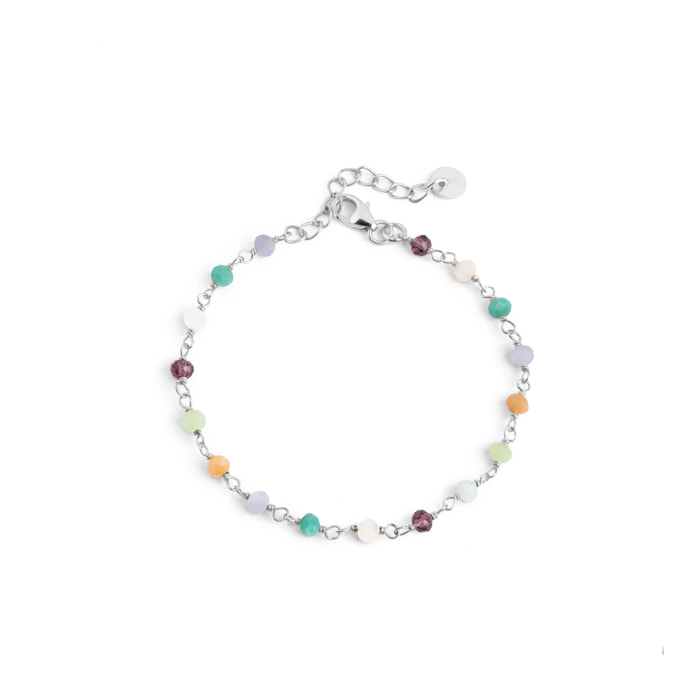 Bracciali Crystal Colors in Argento