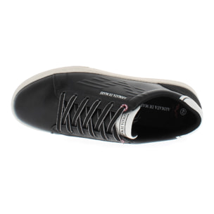 Armata di Mare Scarpe Uomo Court Sneakers Casual con Soletta Rimovibile in Memory Foam AMU W24M604 Black