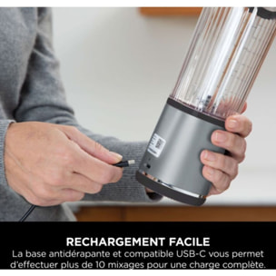 Blender NINJA blast BC151EUBK noir sans fil