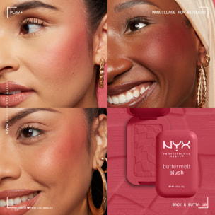 NYX Professional Makeup Buttermelt Blush Blush BACK AND BUTTA