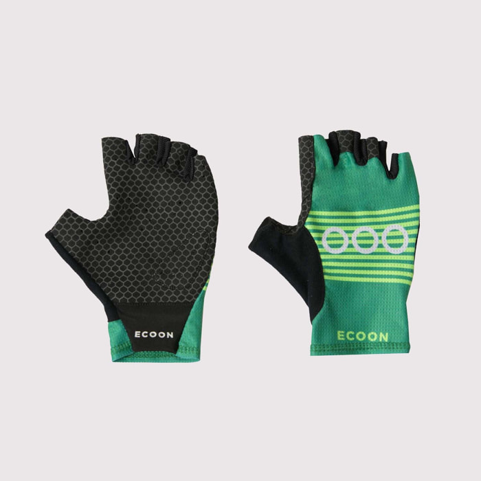 Guantes de ciclismo unisex ECOON Alpe - Verde