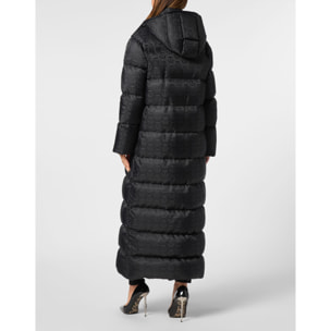 PHILIPP PLEIN Long Down Jacket MONOGRAM