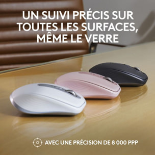 Souris sans fil LOGITECH MX anywhere 3S Silencieuse Pale Grey