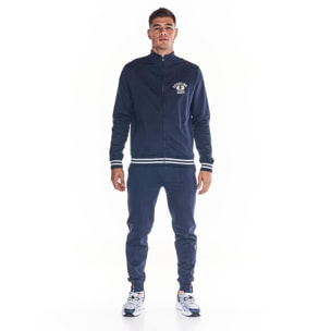 Tuta uomo full zip collo alto linea College