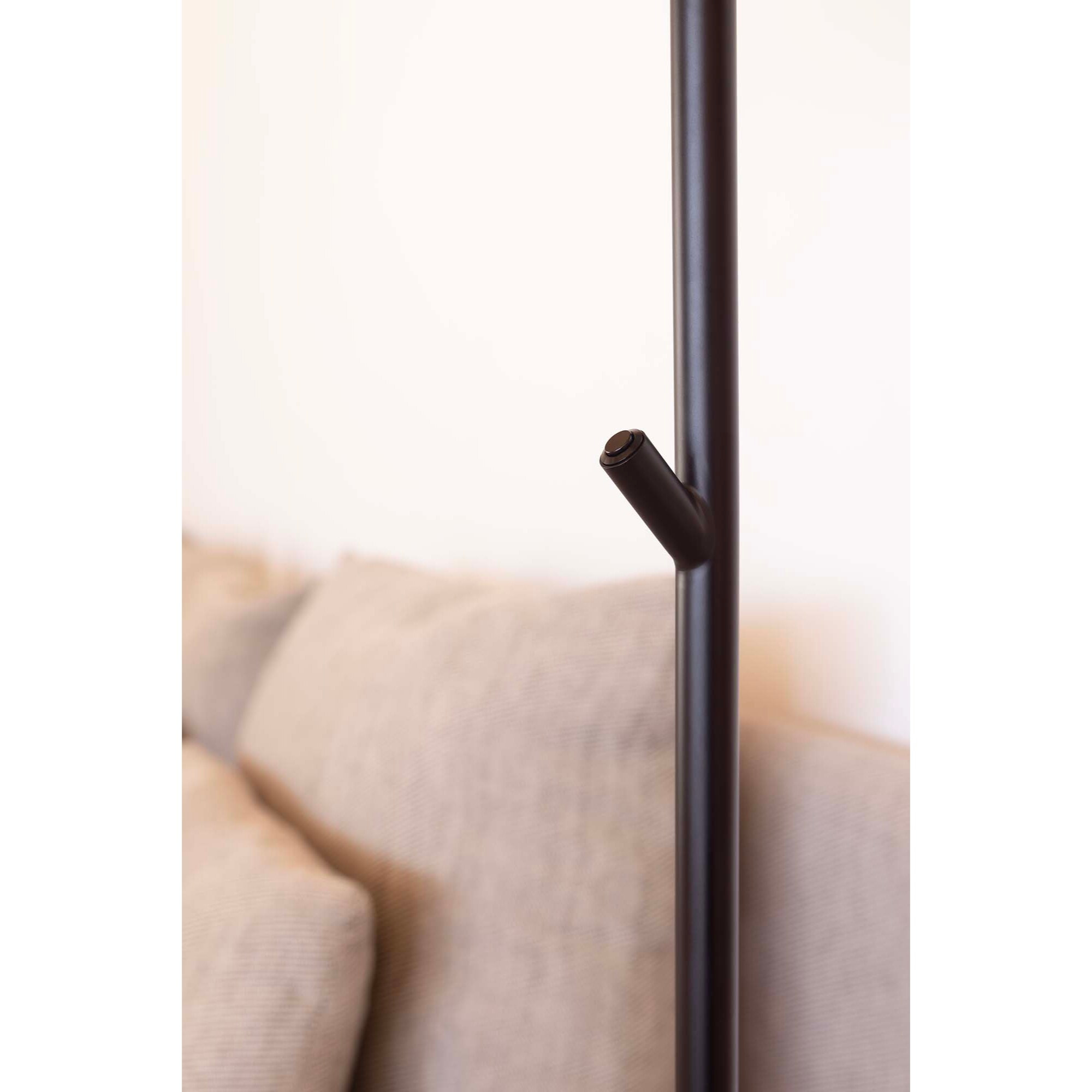 CONGA Lampada da terra nera/nera