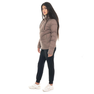 Chaqueta de plumas con capucha para mujer Leone 1947 Chic Tones
