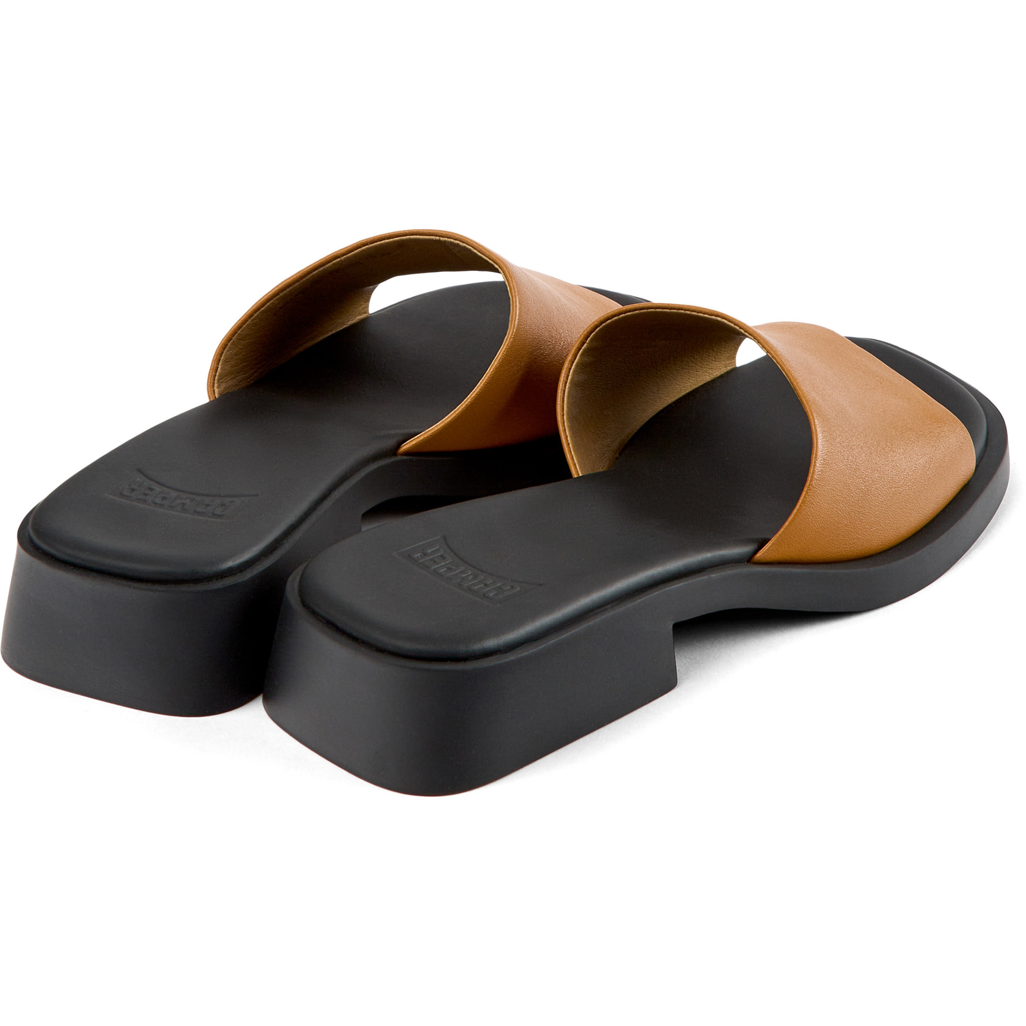 Sandalias - CAMPER Dana - Marron - Cuero liso