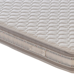 Materasso 80x200 in Memory Foam - 3 Strati - Altezza 22 cm - 7 Zone di Comfort - Sfoderabile