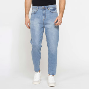 JEANS 5 TASCHE MOD. 739 FIT CARROT IN DENIM STRETCH 12 oz