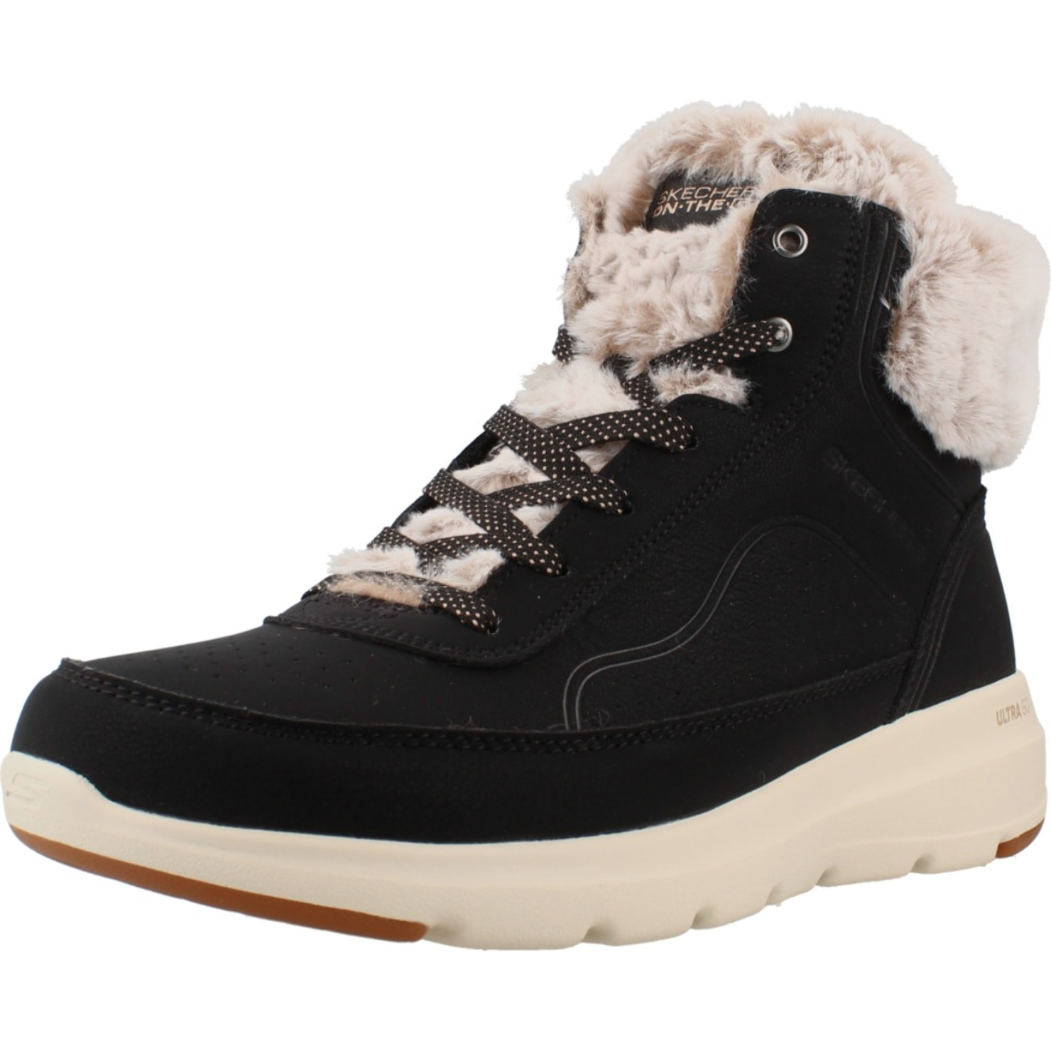Botines Mujer Glacial Ultra Mountain Mus Negro