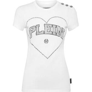 PHILIPP PLEIN Camiseta de corte slim HEART