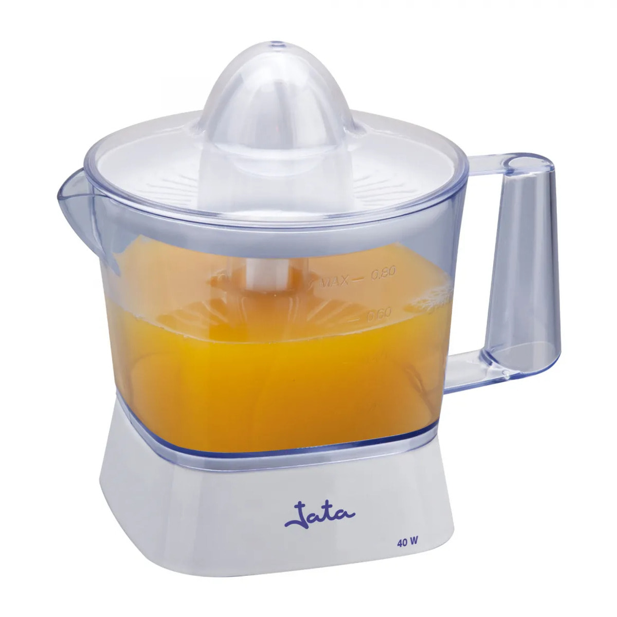 Exprimidor de naranjas eléctrico EX296 con jarra de 800 ml. Rotación bidireccional