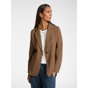 Elena Mirò - Blazer in punto Milano - Marrone