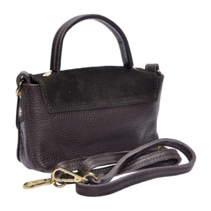 Borsa a mano Anna Luchini Marrone