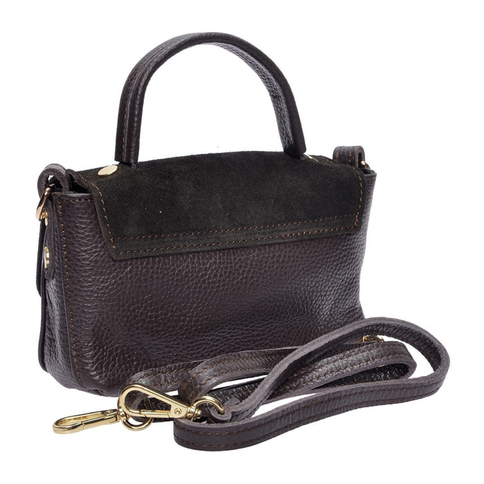 Borsa a mano Anna Luchini Marrone