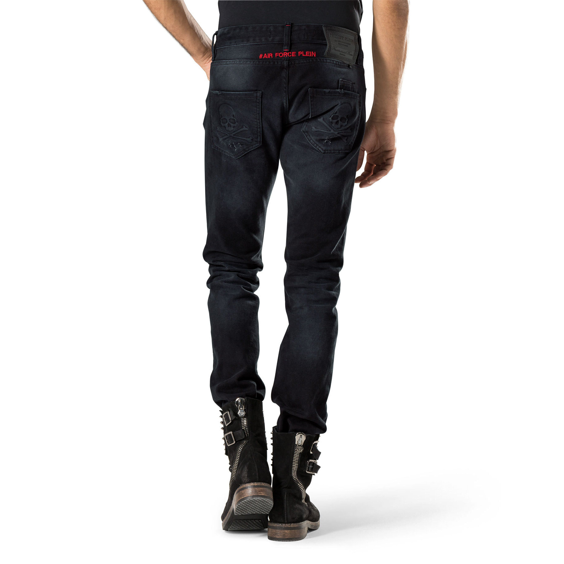 PHILIPP PLEIN straight cut "spin around"