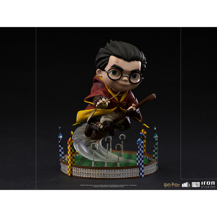 Harry Potter Statua MiniCo Harry Potter alla Partita di Quidditch 13cm Iron Studios