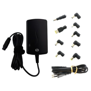 Chargeur ordinateur portable ESSENTIELB 45W PC universel 9 embouts