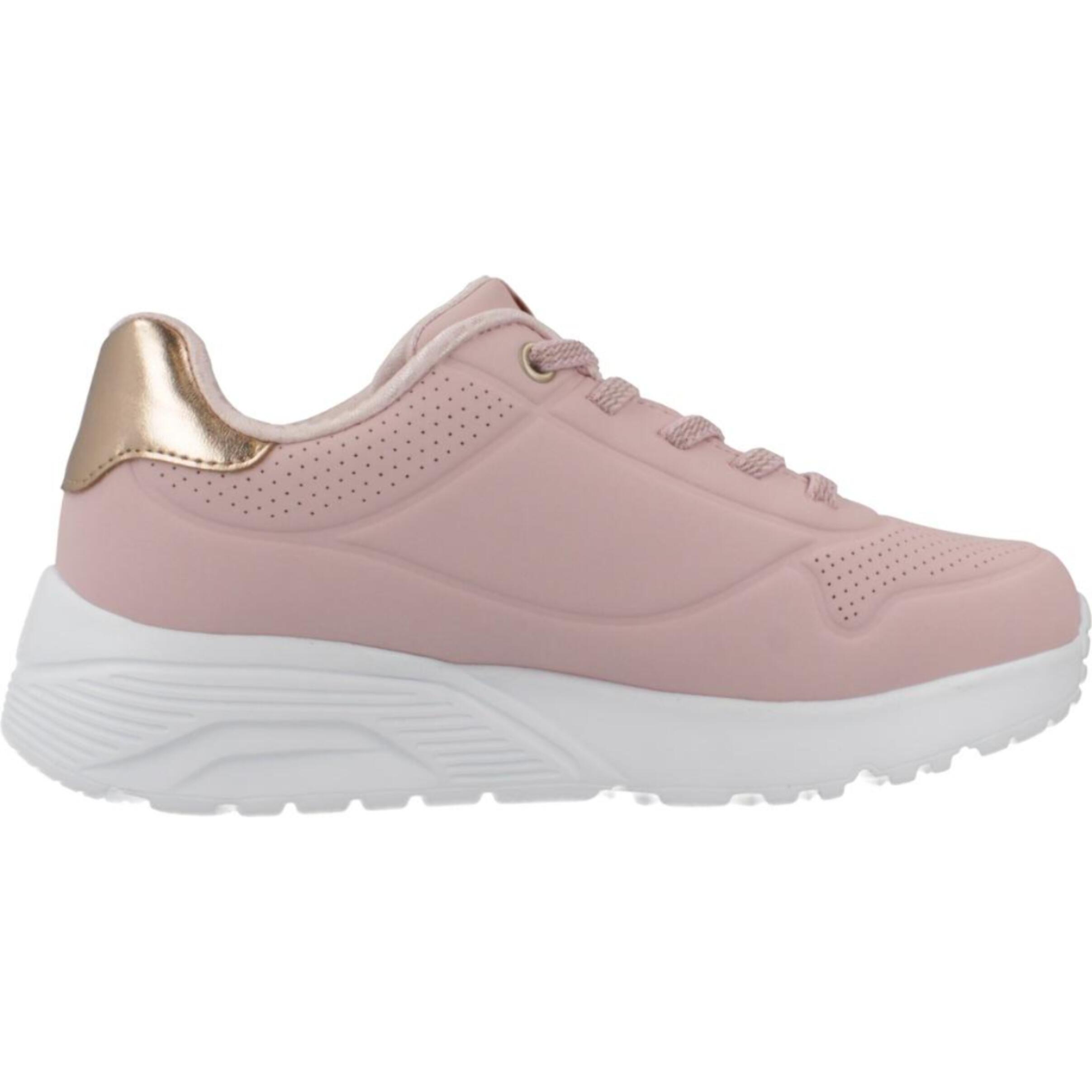 Zapatillas Niña Uno Lite-metallic Mo Rosa