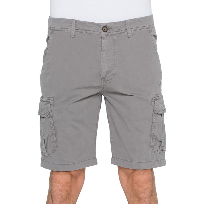 Bermudas Hot Buttered Athabasca cargo Gris claro