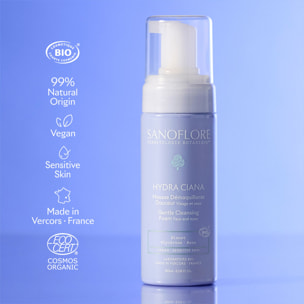Hydra Ciana - Mousse Démaquillante Douceur 150 ml