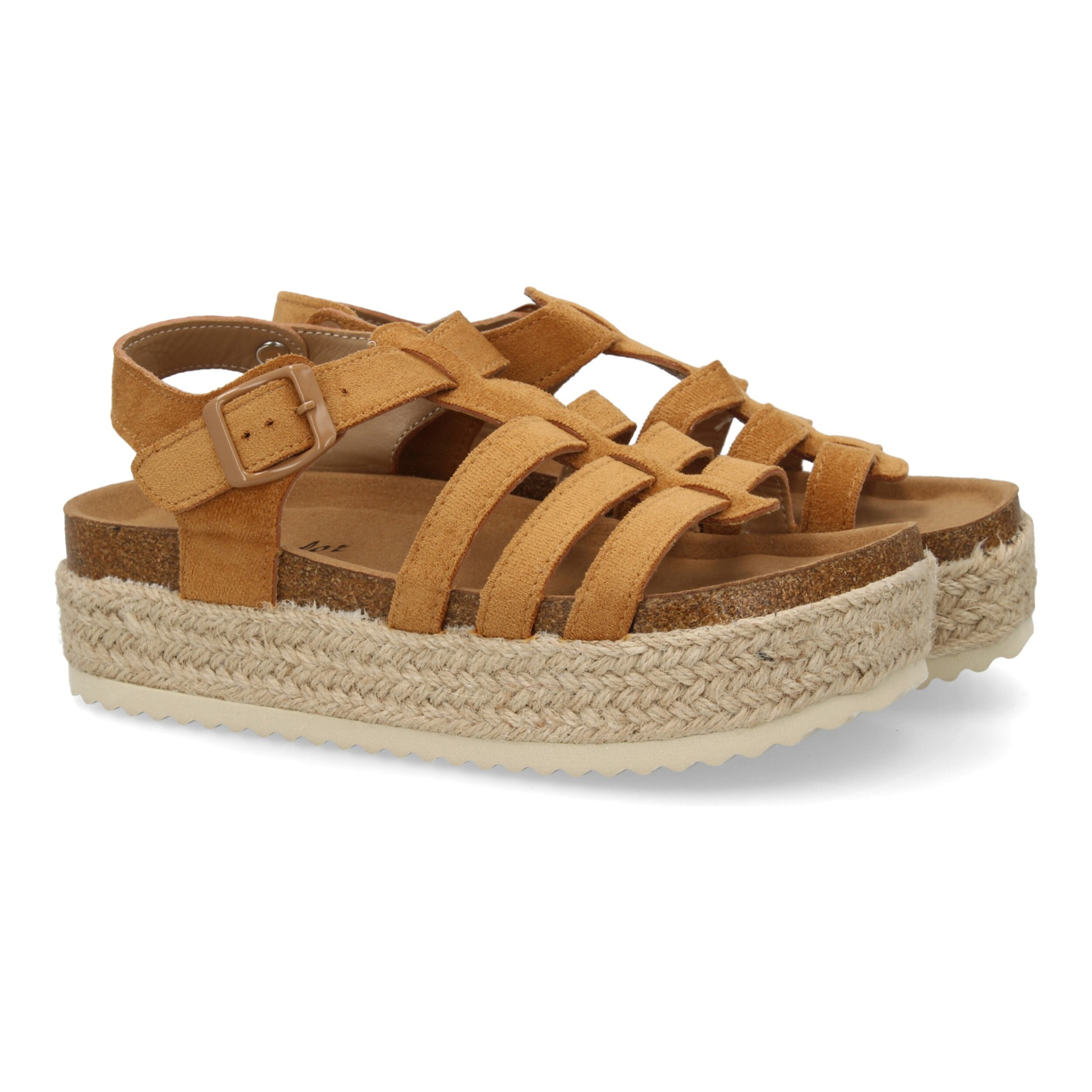 Sandalias con Plataforma de Yute para Mujer, Comodas y Elegantes, Diseño Moderno