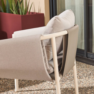 Salon de jardin acier 4 places KYO