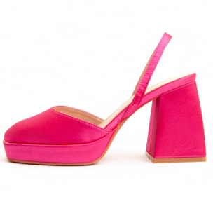 Zapato de tacón - Rosa - Altura: 10 cm